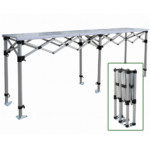 Location de matériel pour evenementiel. Bar pliant, barnum, bancs, tables, chaises bar pliant